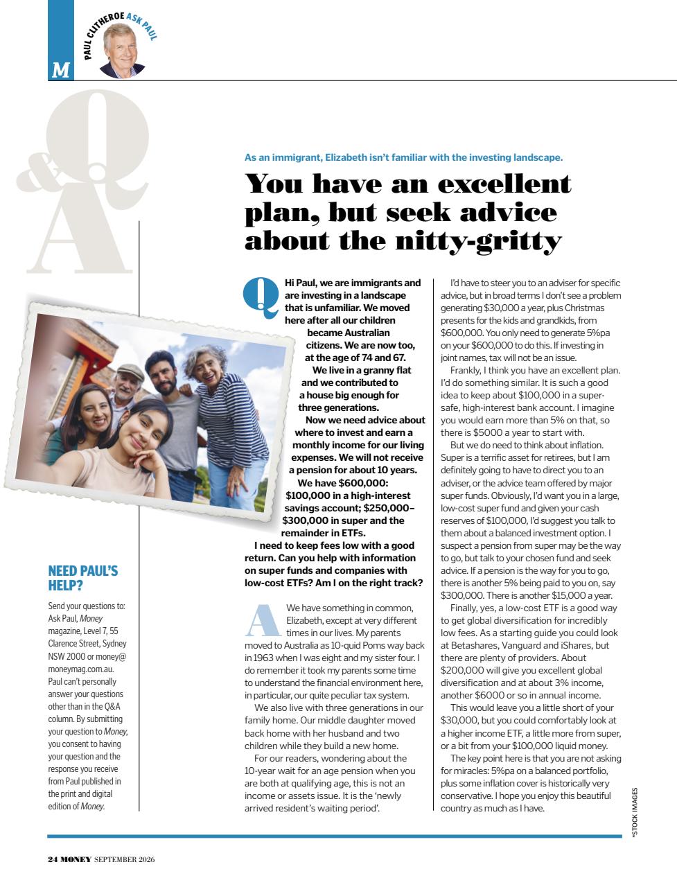 Money Magazine Preview Pages