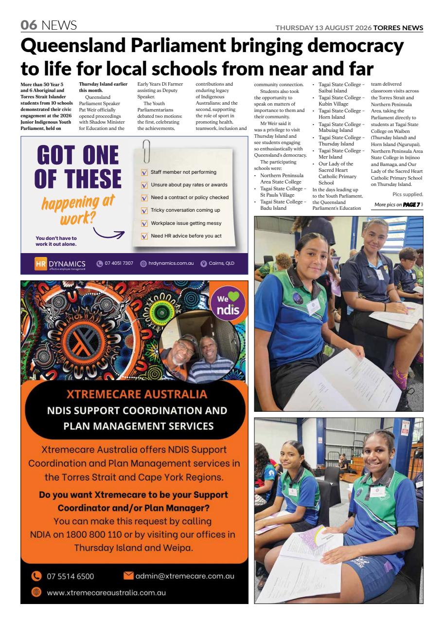 Torres News Preview Pages