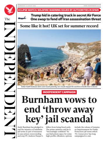 Wednesday, 12 August 2026 issue Wednesday, 12 August 2026