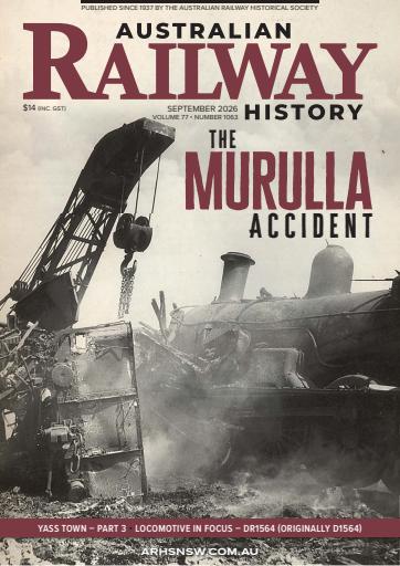 Australian Railway History issue 