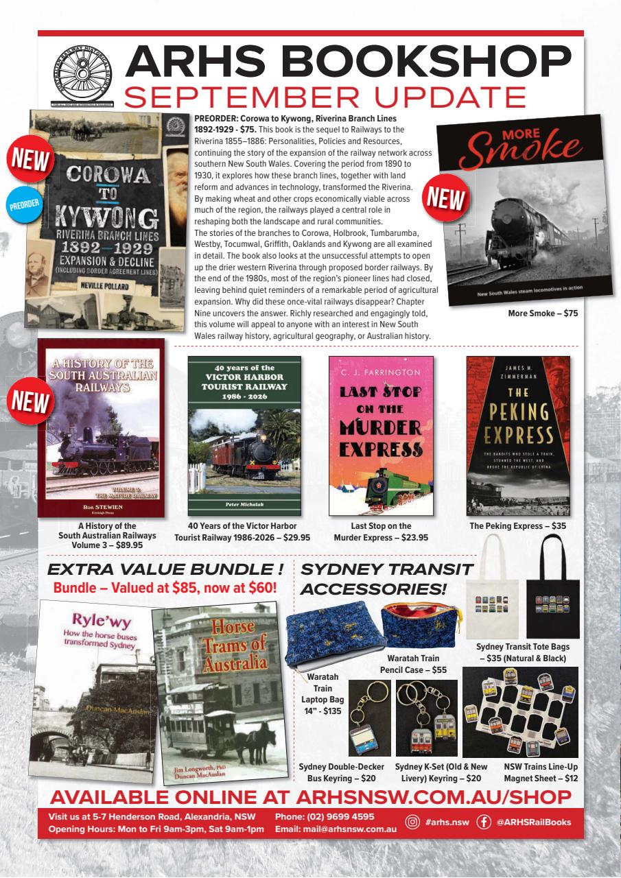 Australian Railway History Preview Pages