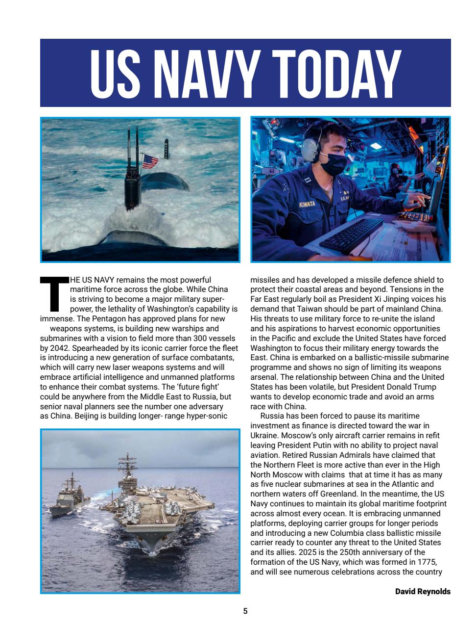 US Navy Today Preview Pages