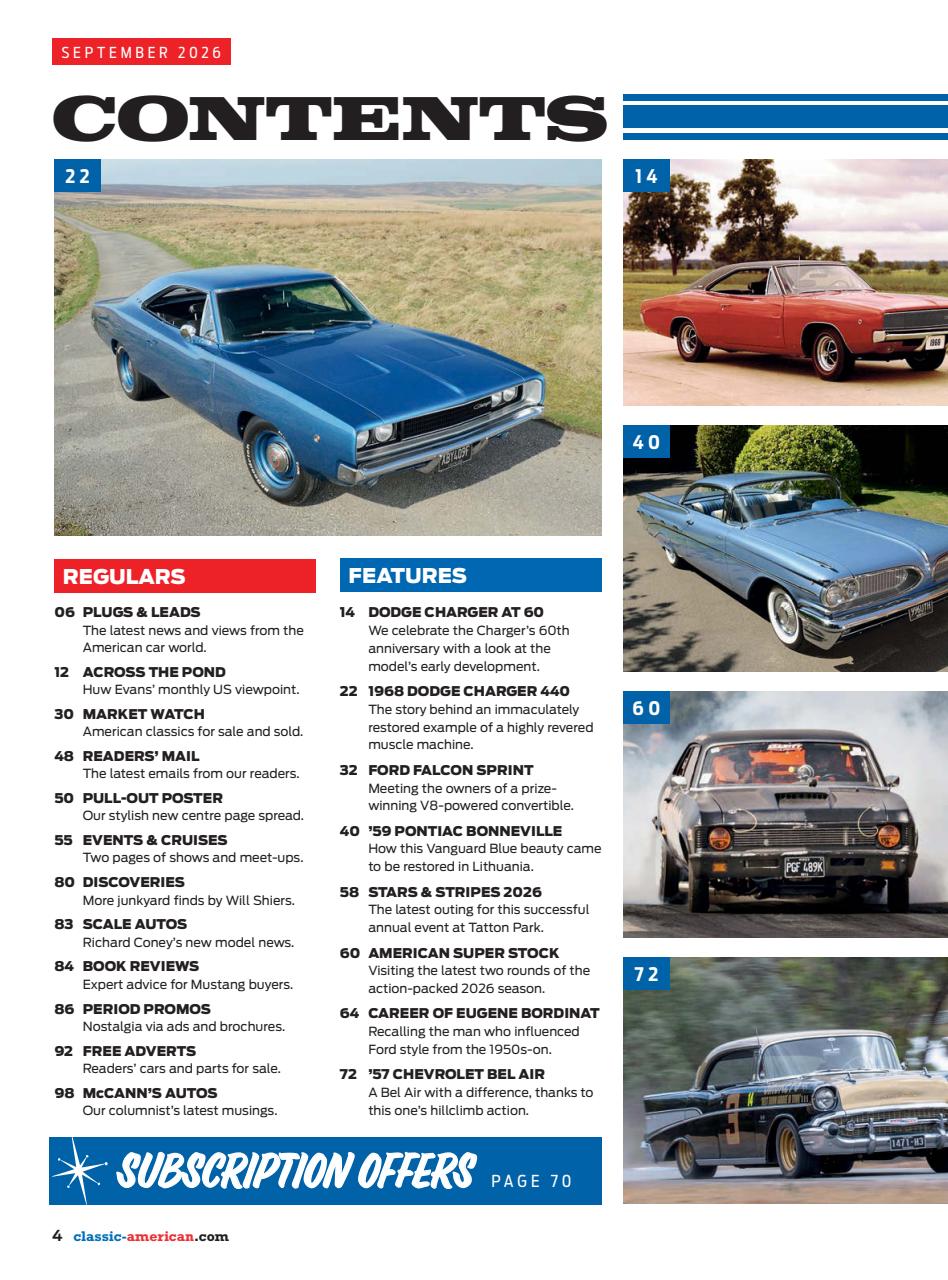 Classic American Magazine Preview Pages