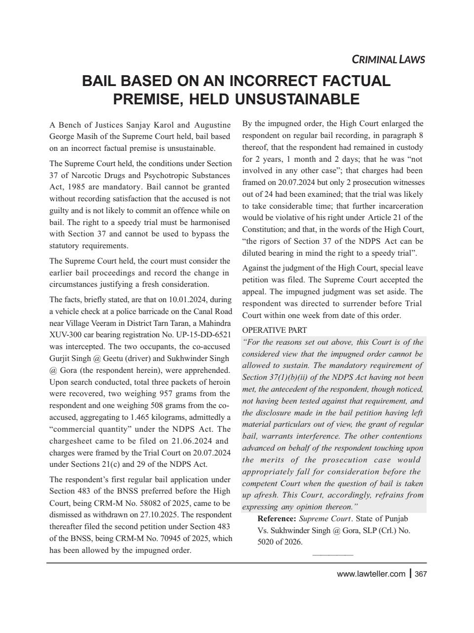 Lawteller – A Legal Awareness Magazine Preview Pages