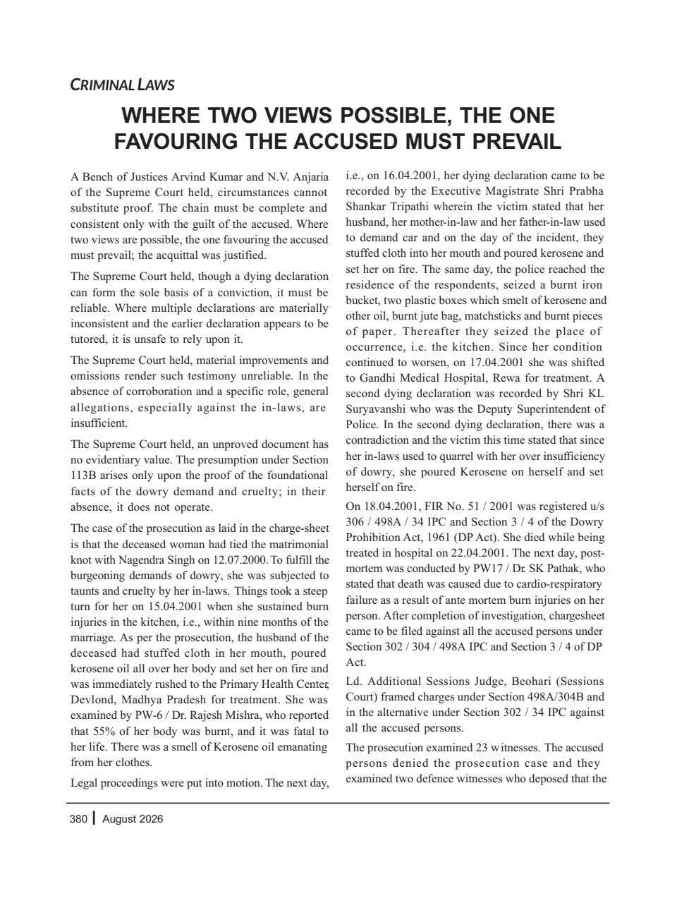 Lawteller – A Legal Awareness Magazine Preview Pages