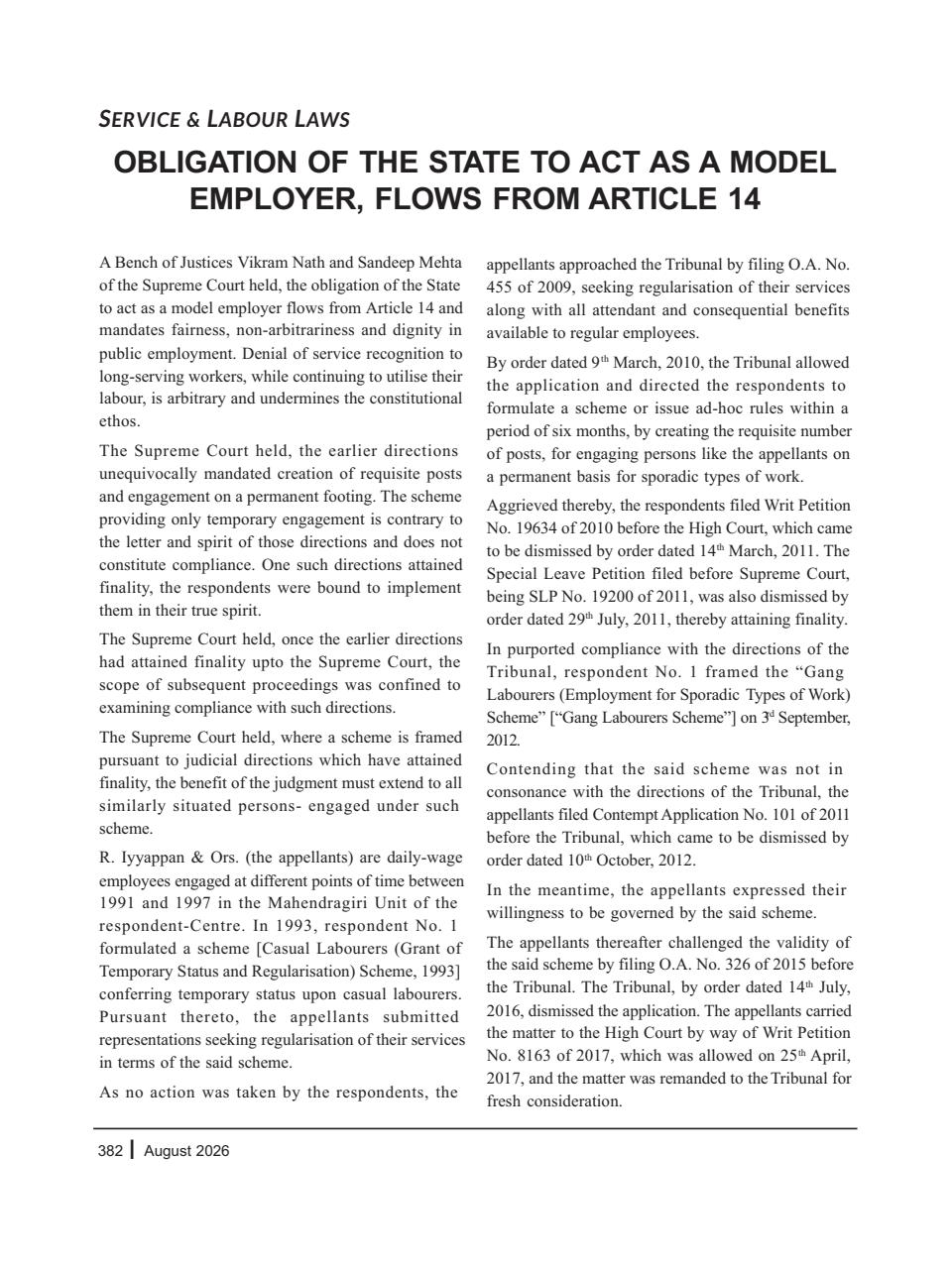 Lawteller – A Legal Awareness Magazine Preview Pages