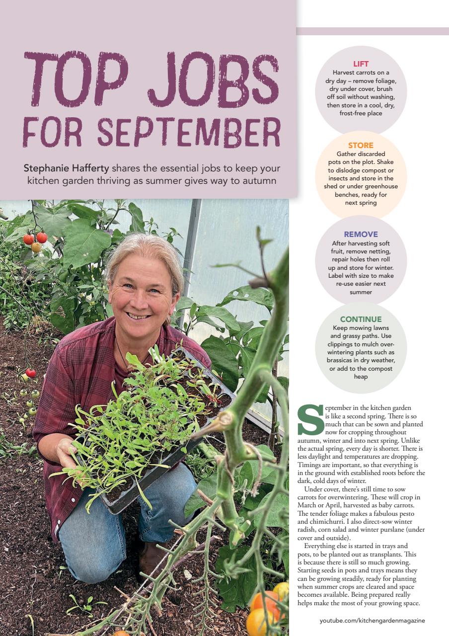 Kitchen Garden Magazine Preview Pages