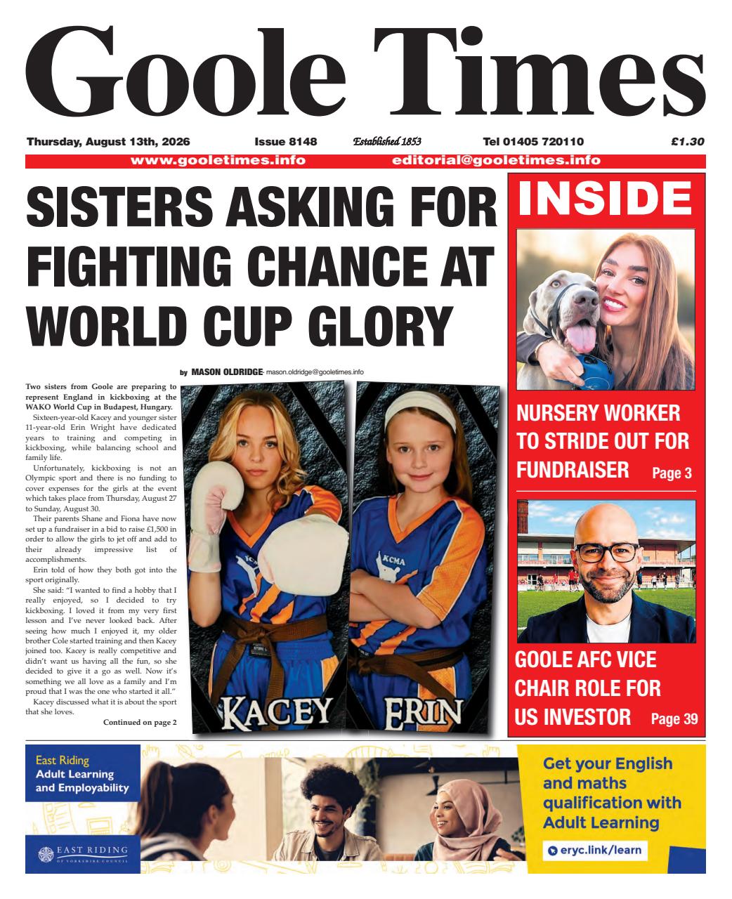 Goole Times Preview Pages