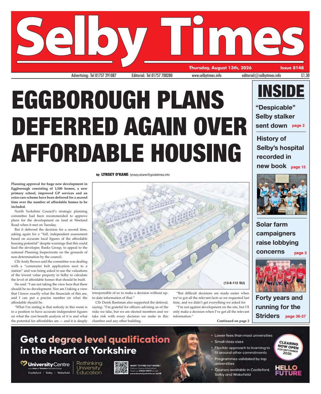 Selby Times Preview Pages