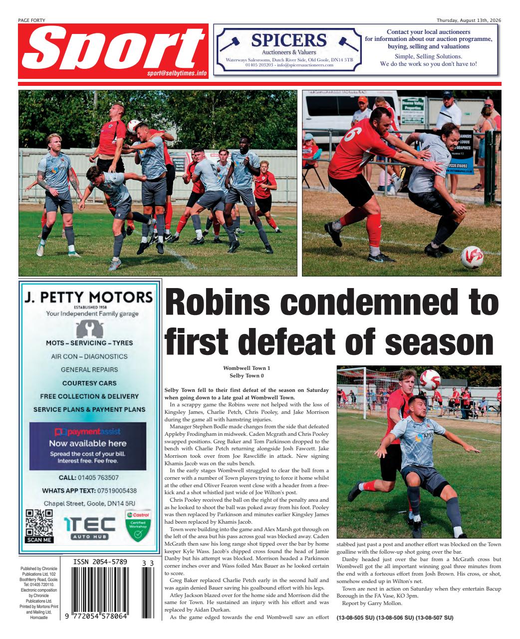 Selby Times Preview Pages