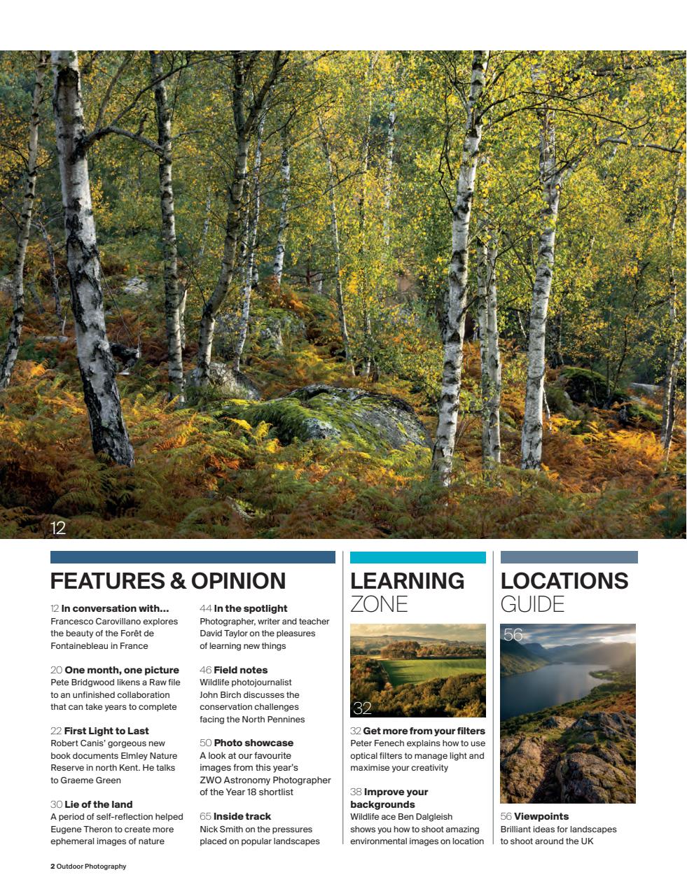 Outdoor Photography Preview Pages