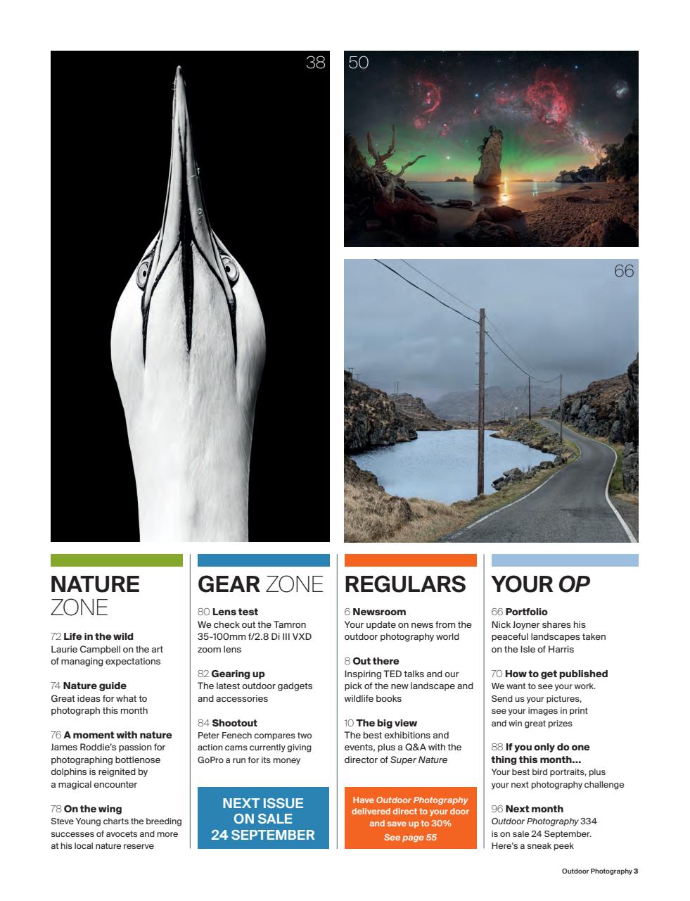 Outdoor Photography Preview Pages