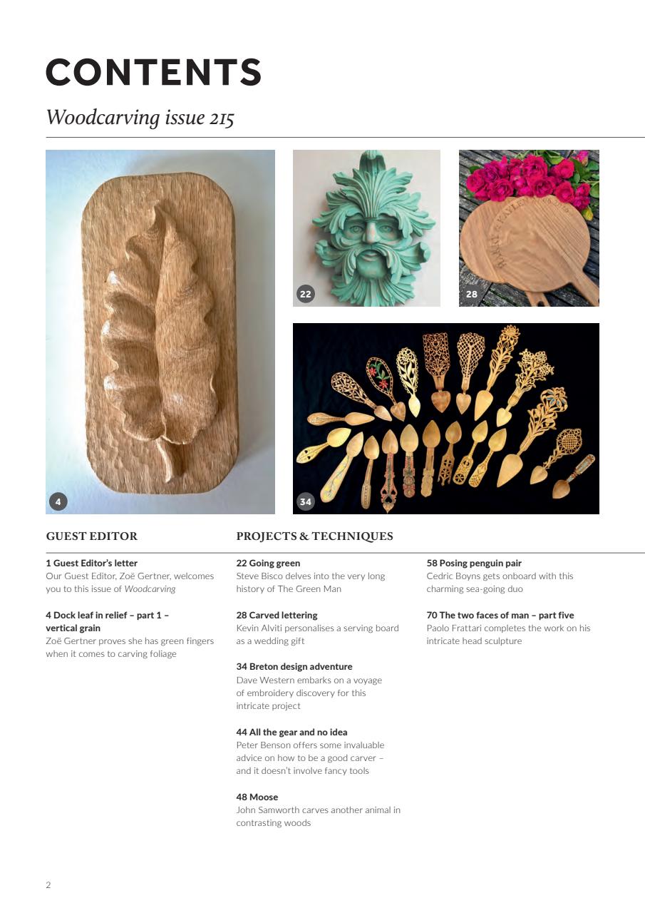 Woodcarving Preview Pages