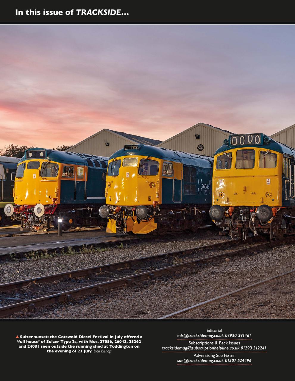 Trackside Preview Pages