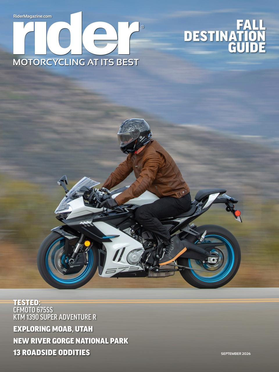 Rider Magazine Preview Pages