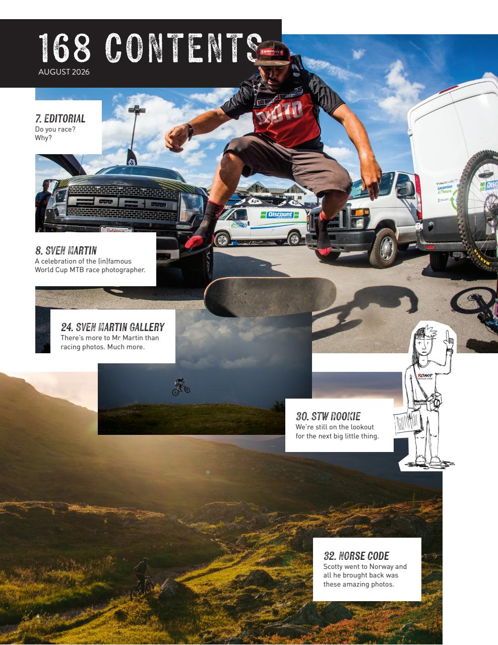 Singletrack Preview Pages