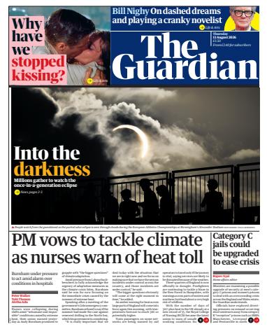 The Guardian Newspaper issue Thursday, 13 August 2026