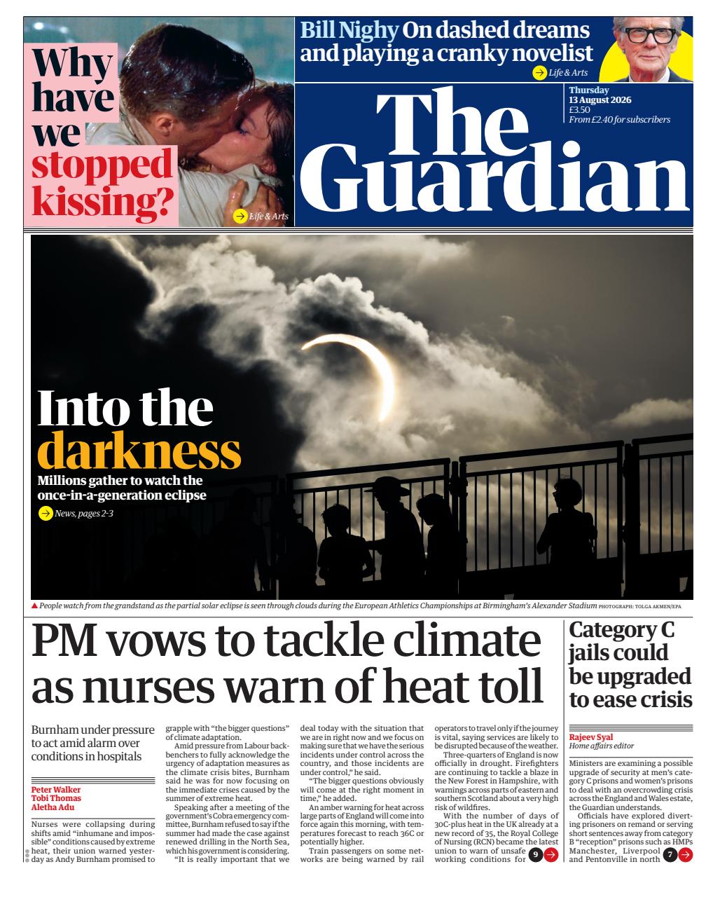 The Guardian Newspaper Preview Pages