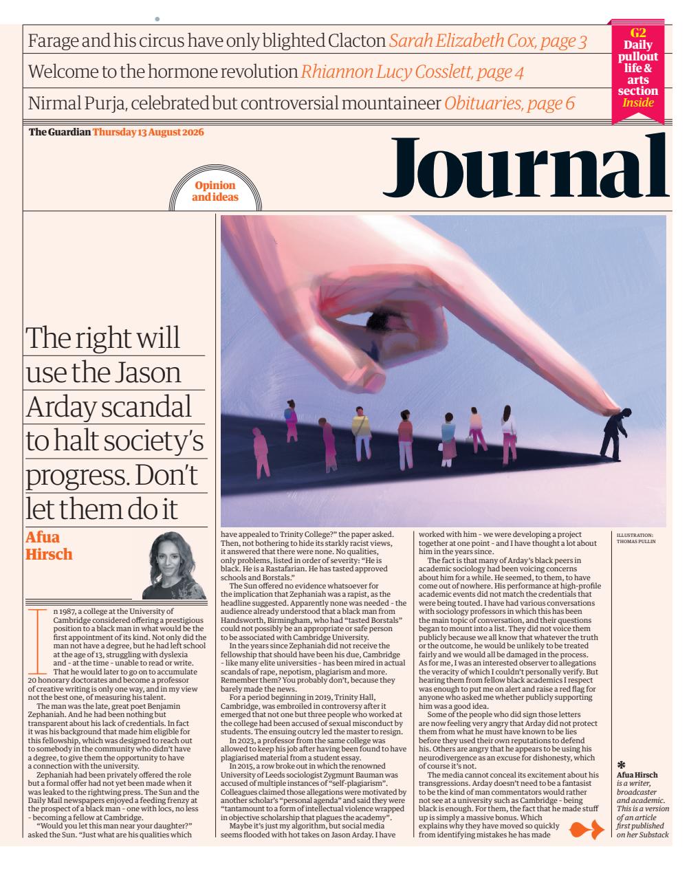 The Guardian Newspaper Preview Pages