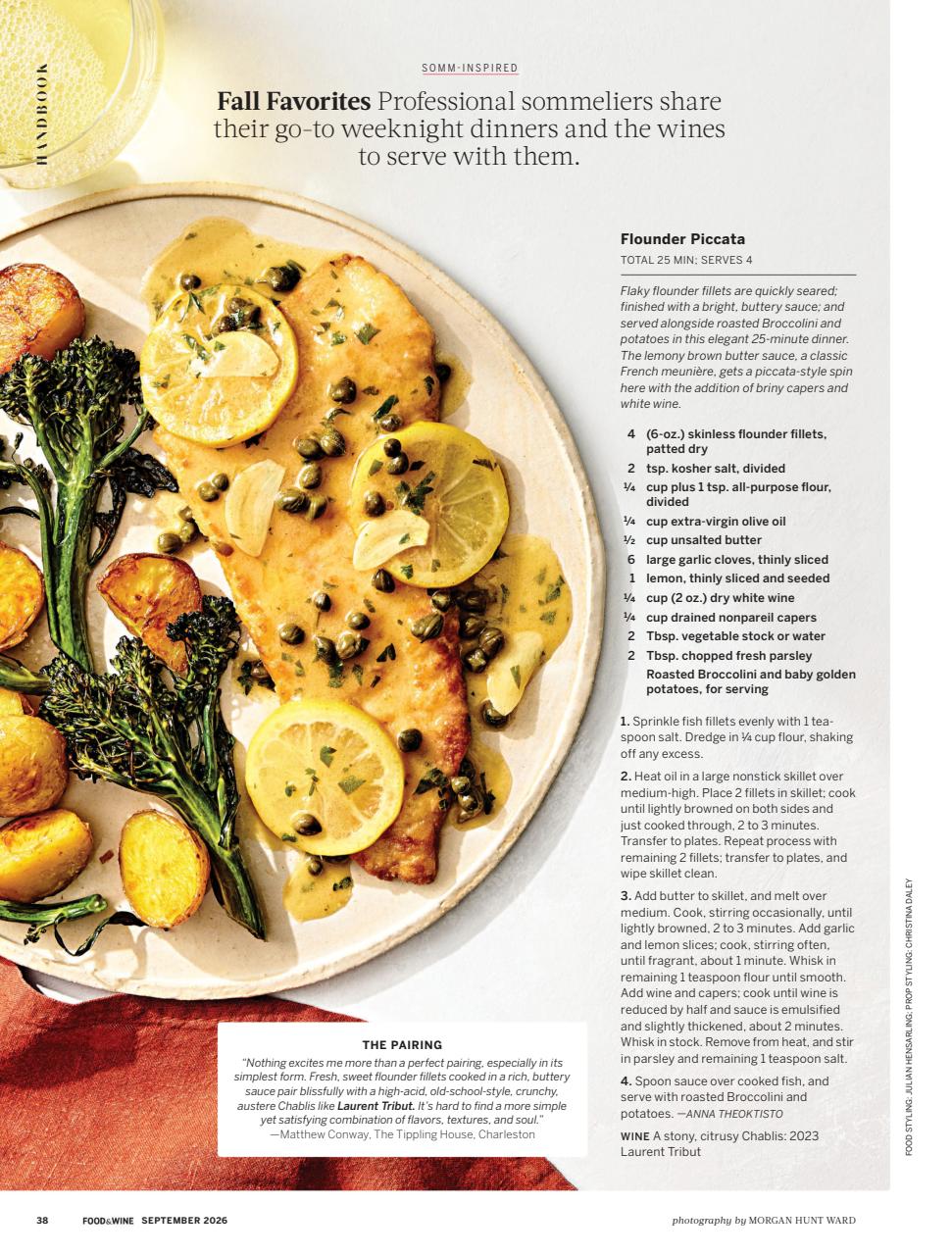 Food & Wine Preview Pages