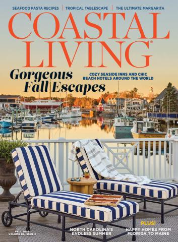 Coastal Living issue Fall 2026