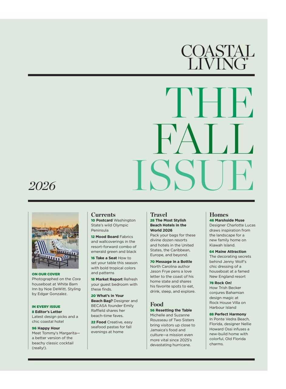 Coastal Living Preview Pages