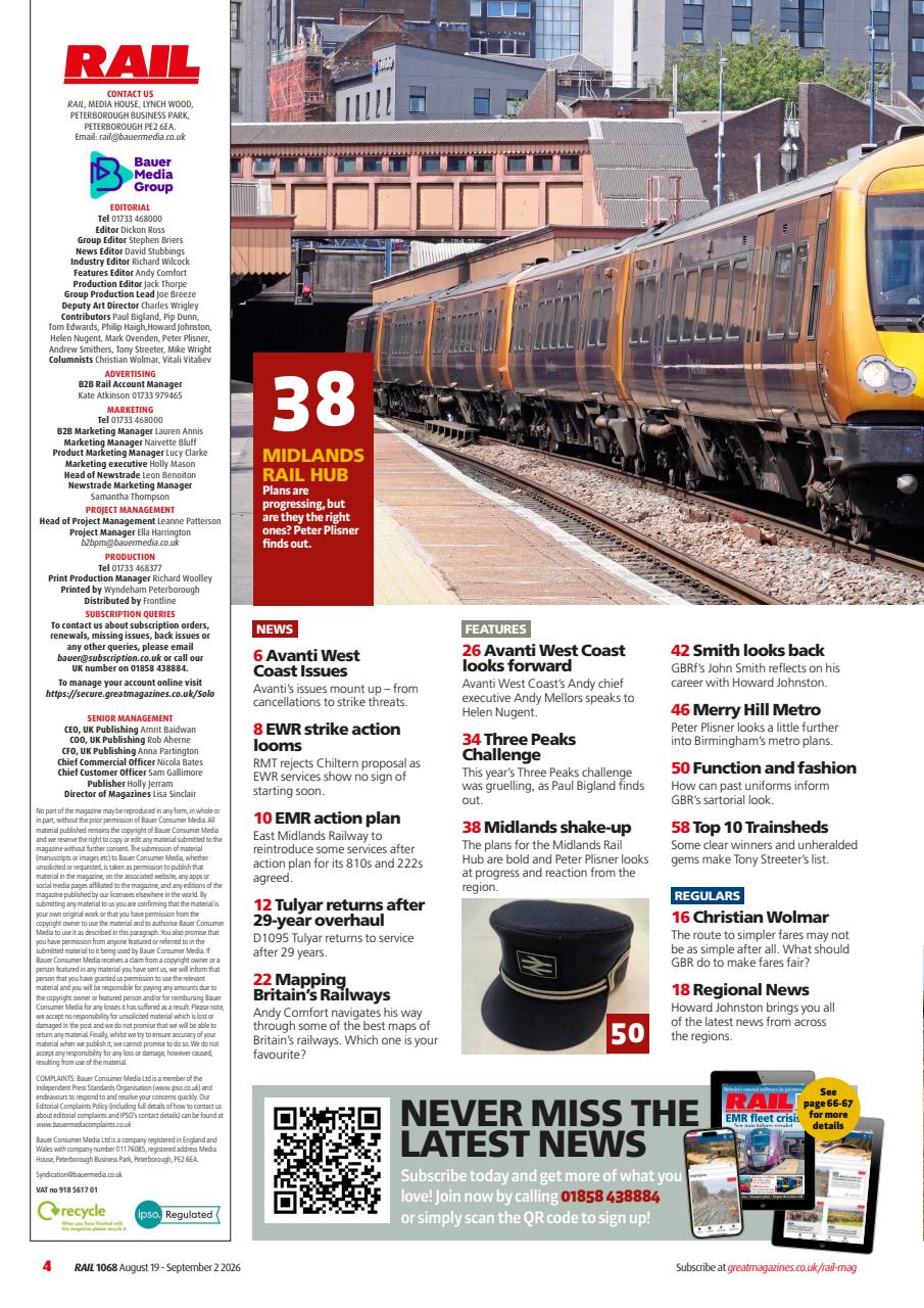 Rail Preview Pages