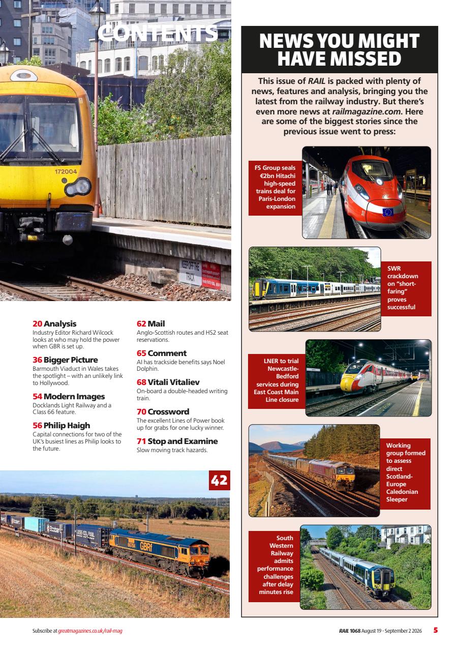 Rail Preview Pages