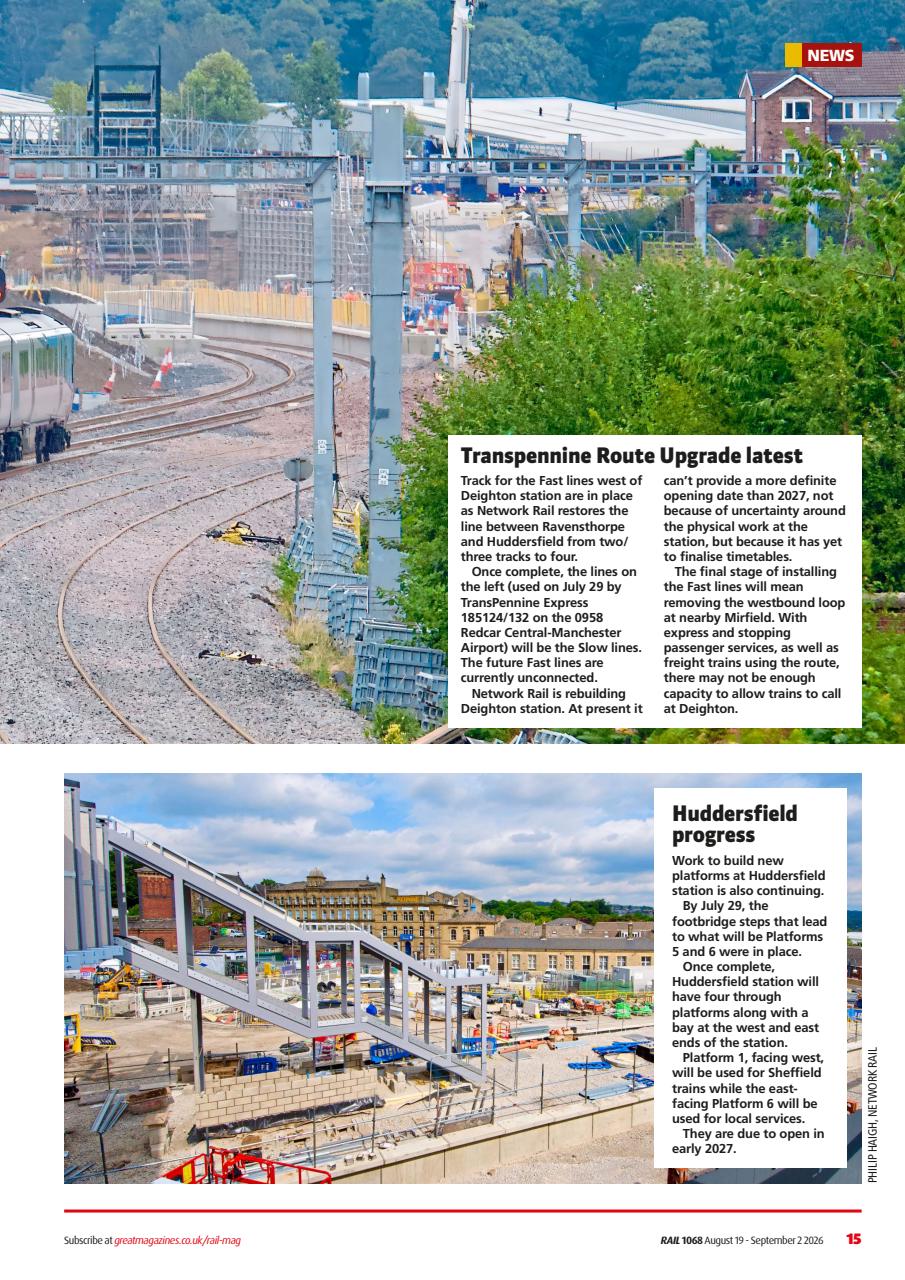 Rail Preview Pages