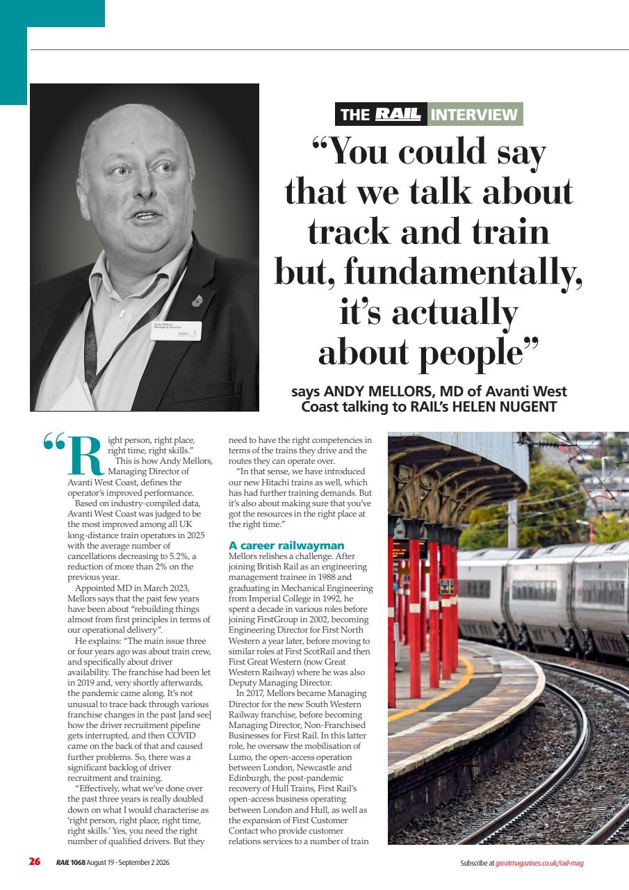 Rail Preview Pages