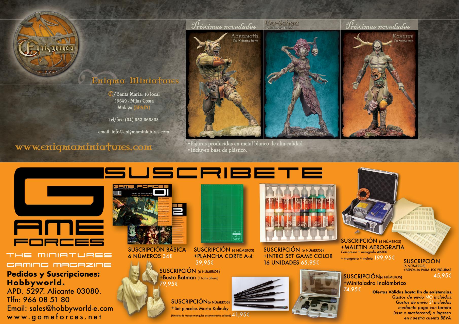 Game Forces Preview Pages
