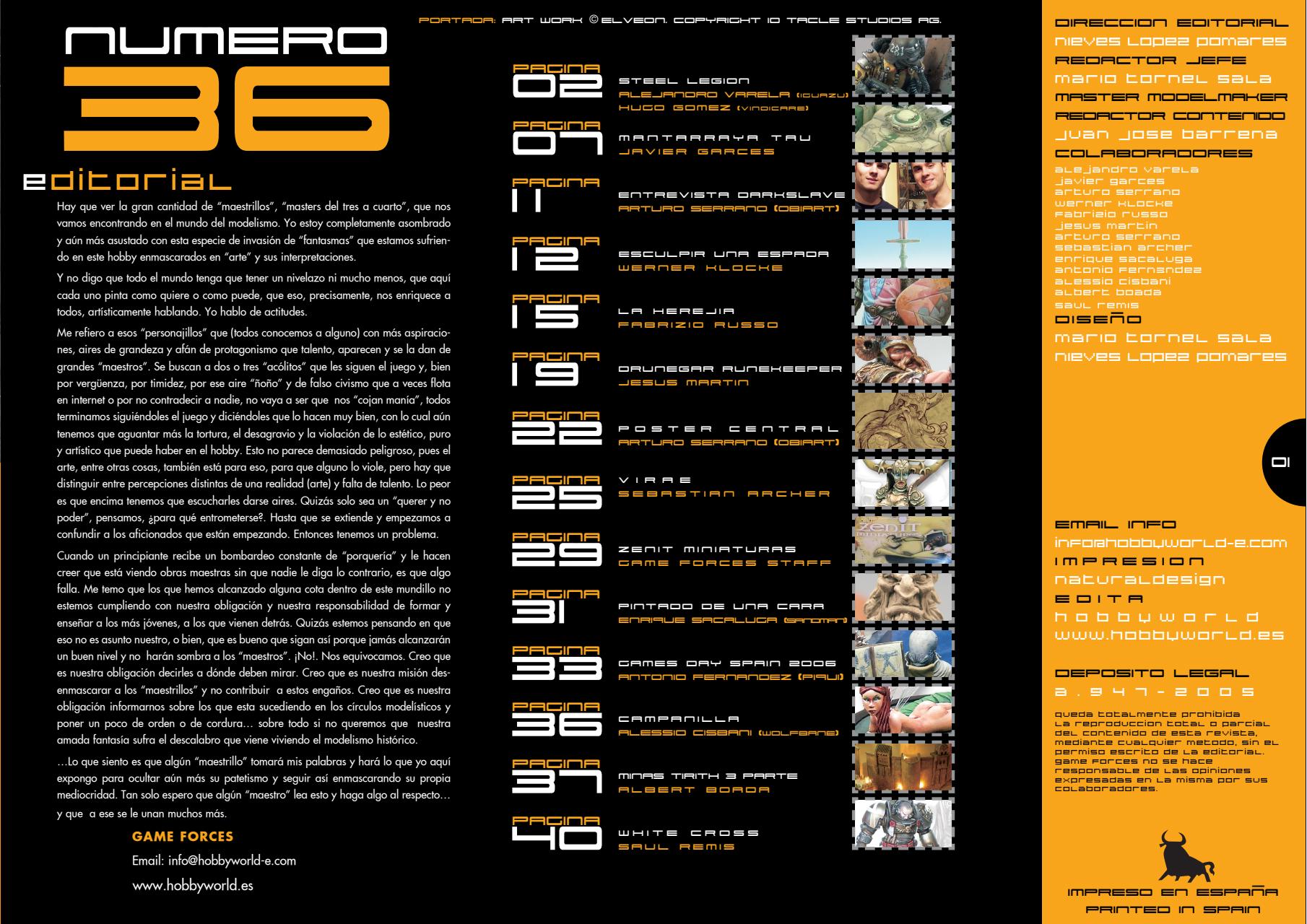 Game Forces Preview Pages