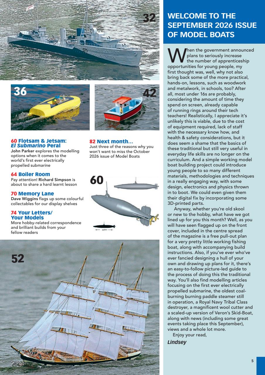 Model Boats Preview Pages