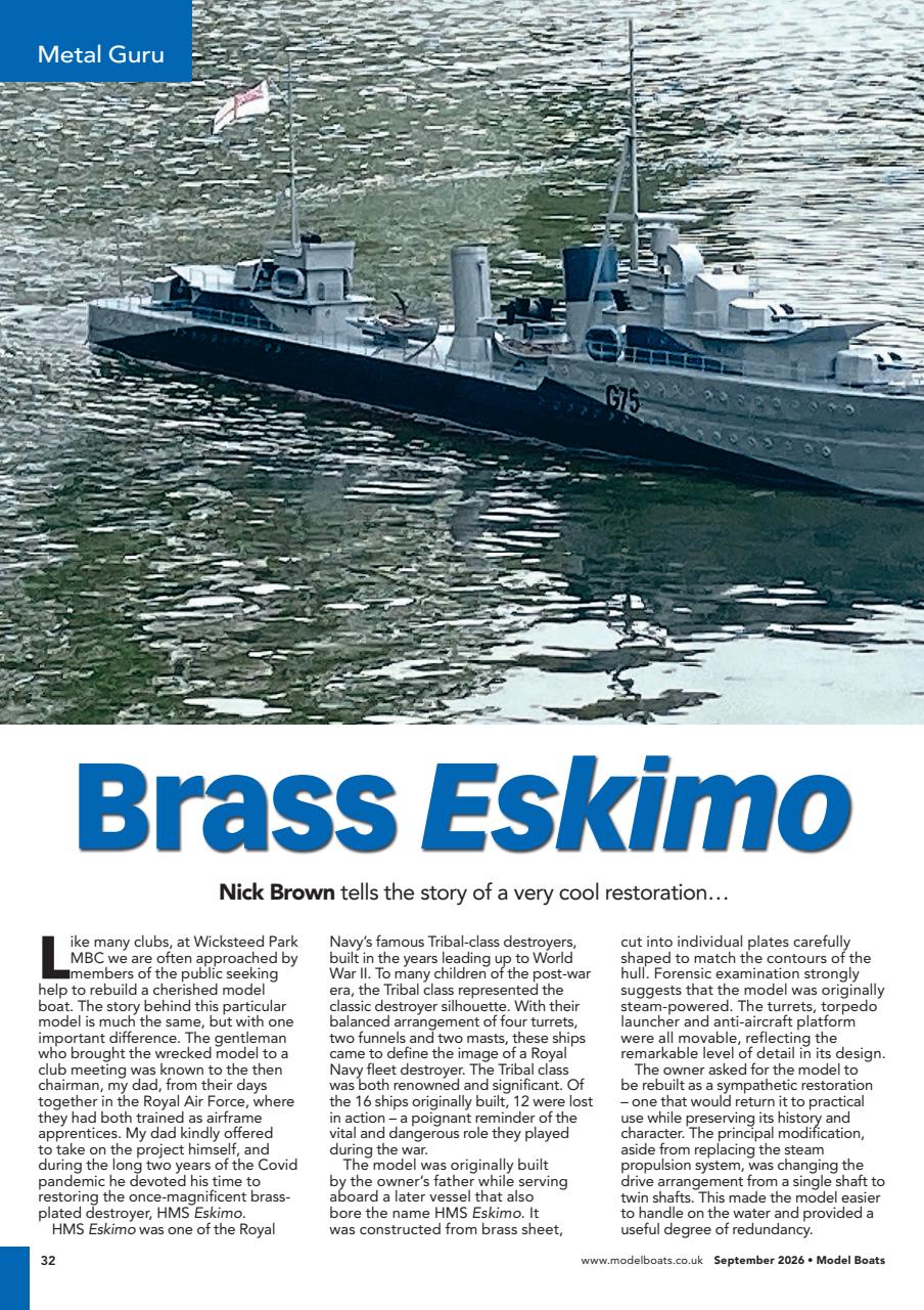 Model Boats Preview Pages