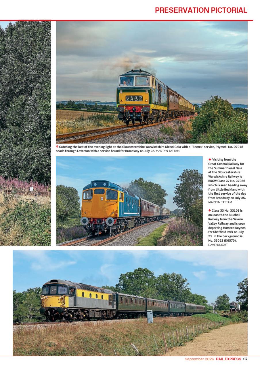 Rail Express Preview Pages