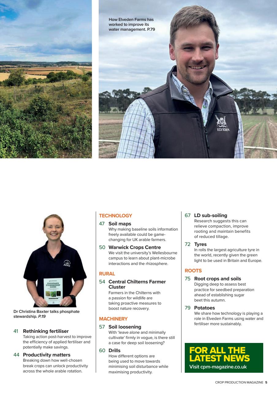 Crop Production Magazine Preview Pages