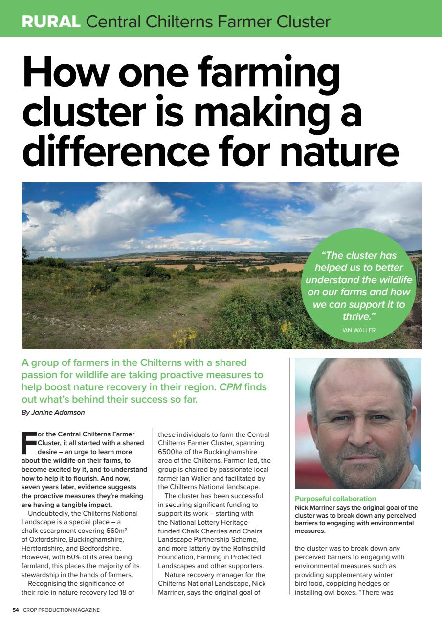 Crop Production Magazine Preview Pages