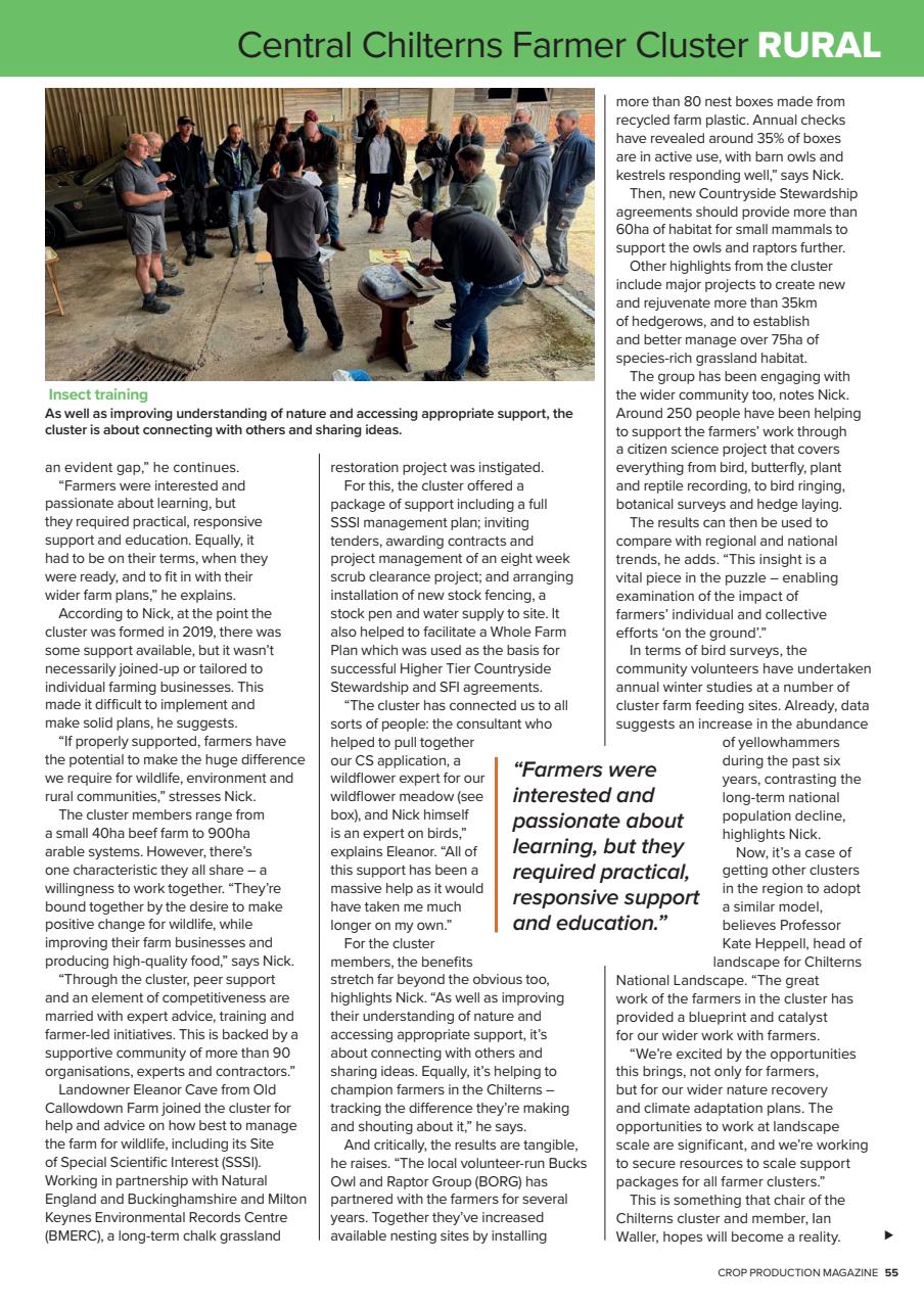 Crop Production Magazine Preview Pages