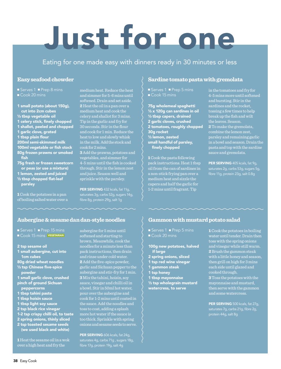 Easy Cook Magazine Preview Pages