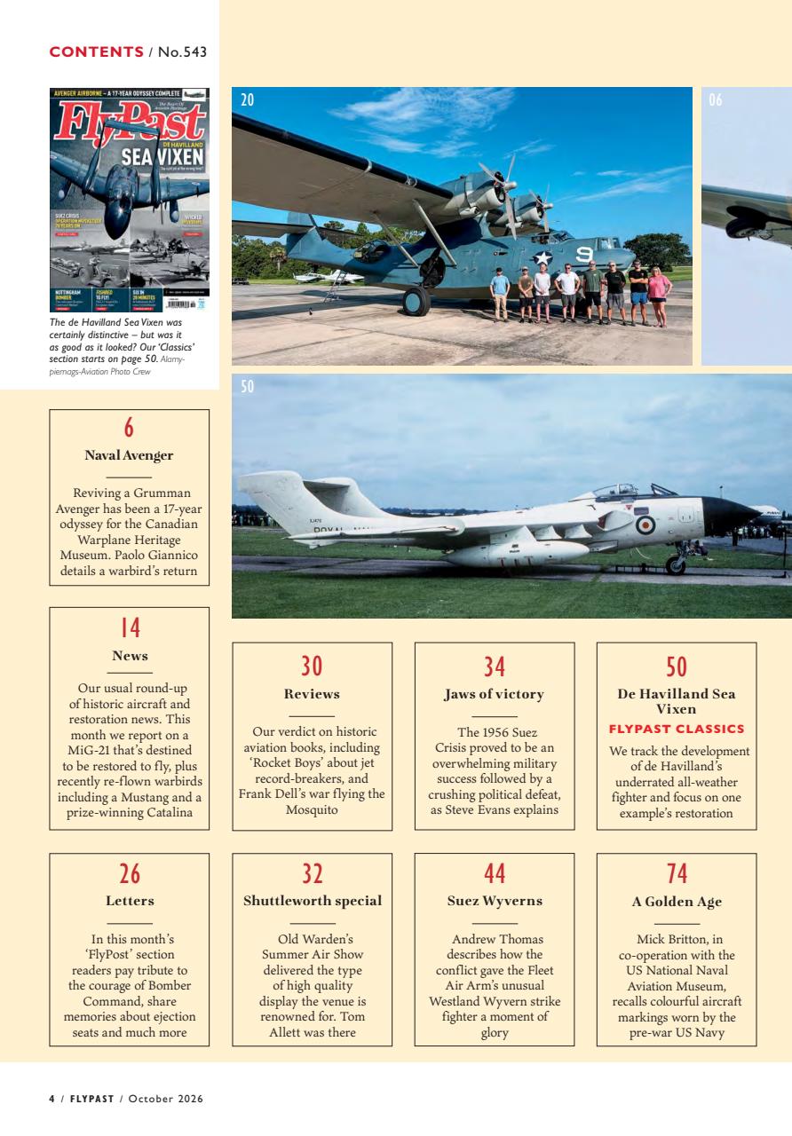 FlyPast Preview Pages