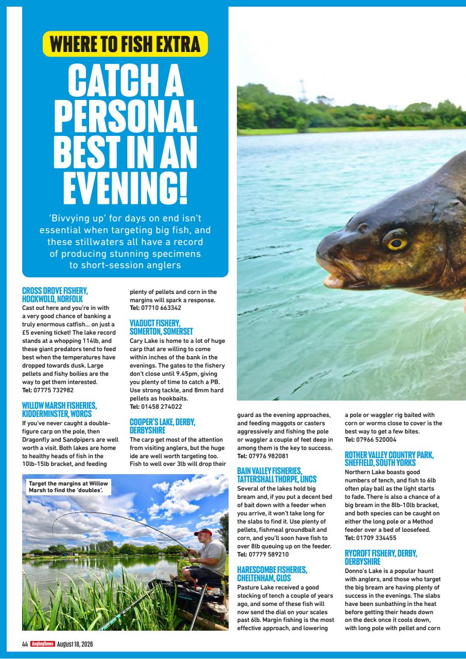 Angling Times Preview Pages