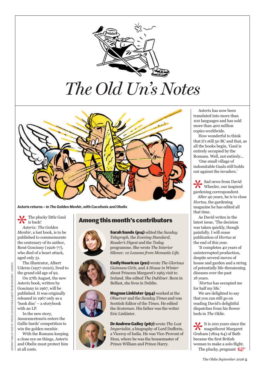 The Oldie Preview Pages