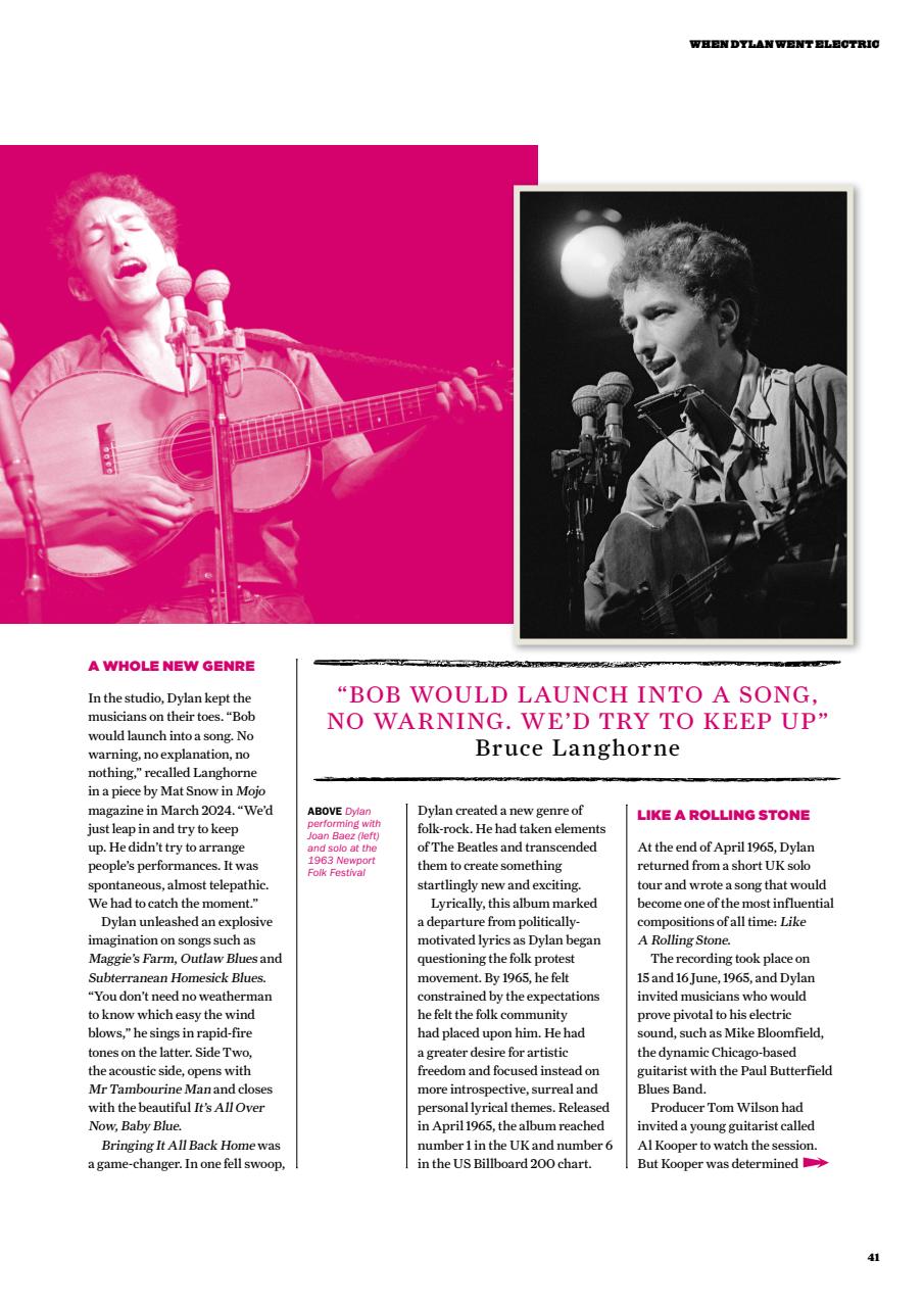 Music Magazine Preview Pages