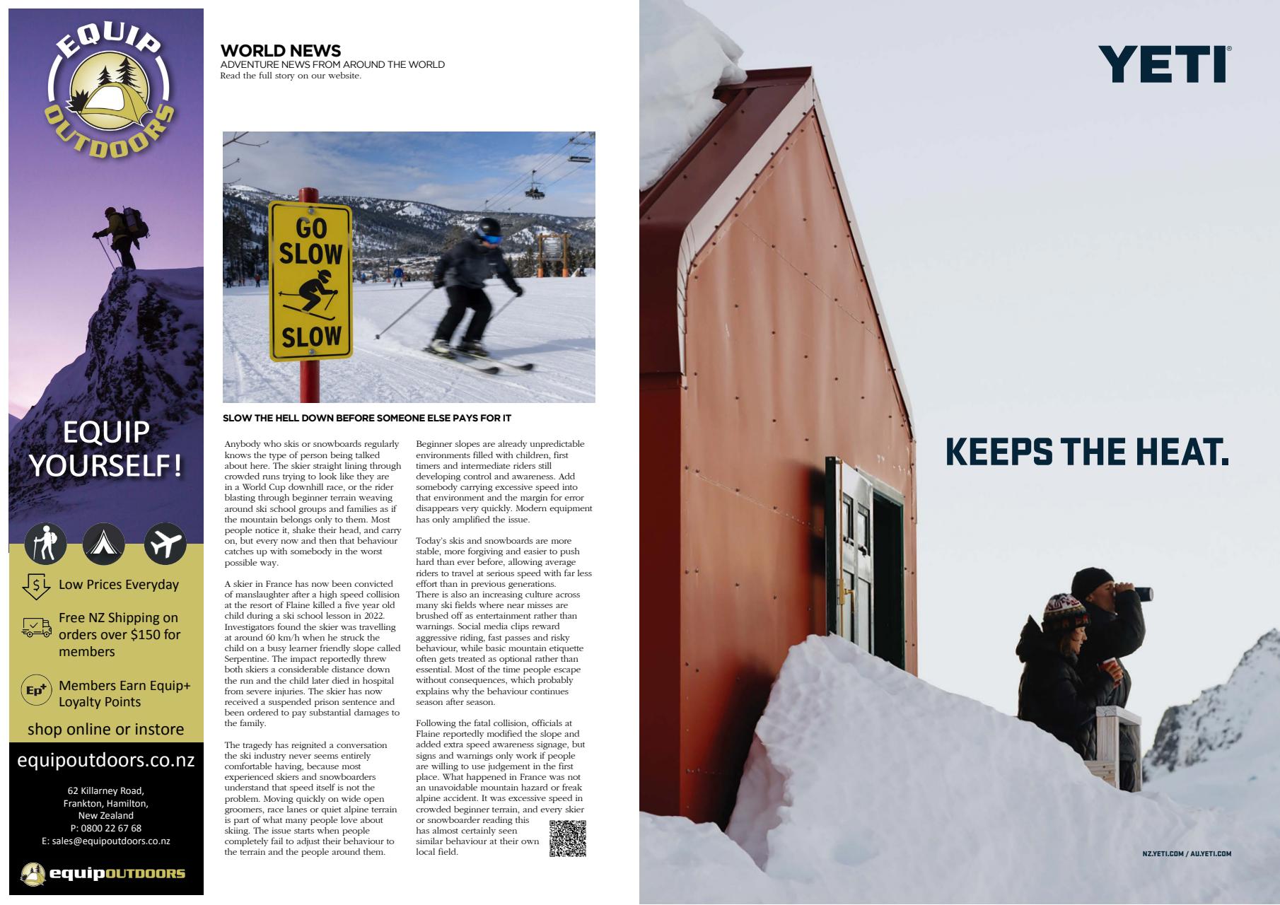 Adventure Magazine Preview Pages