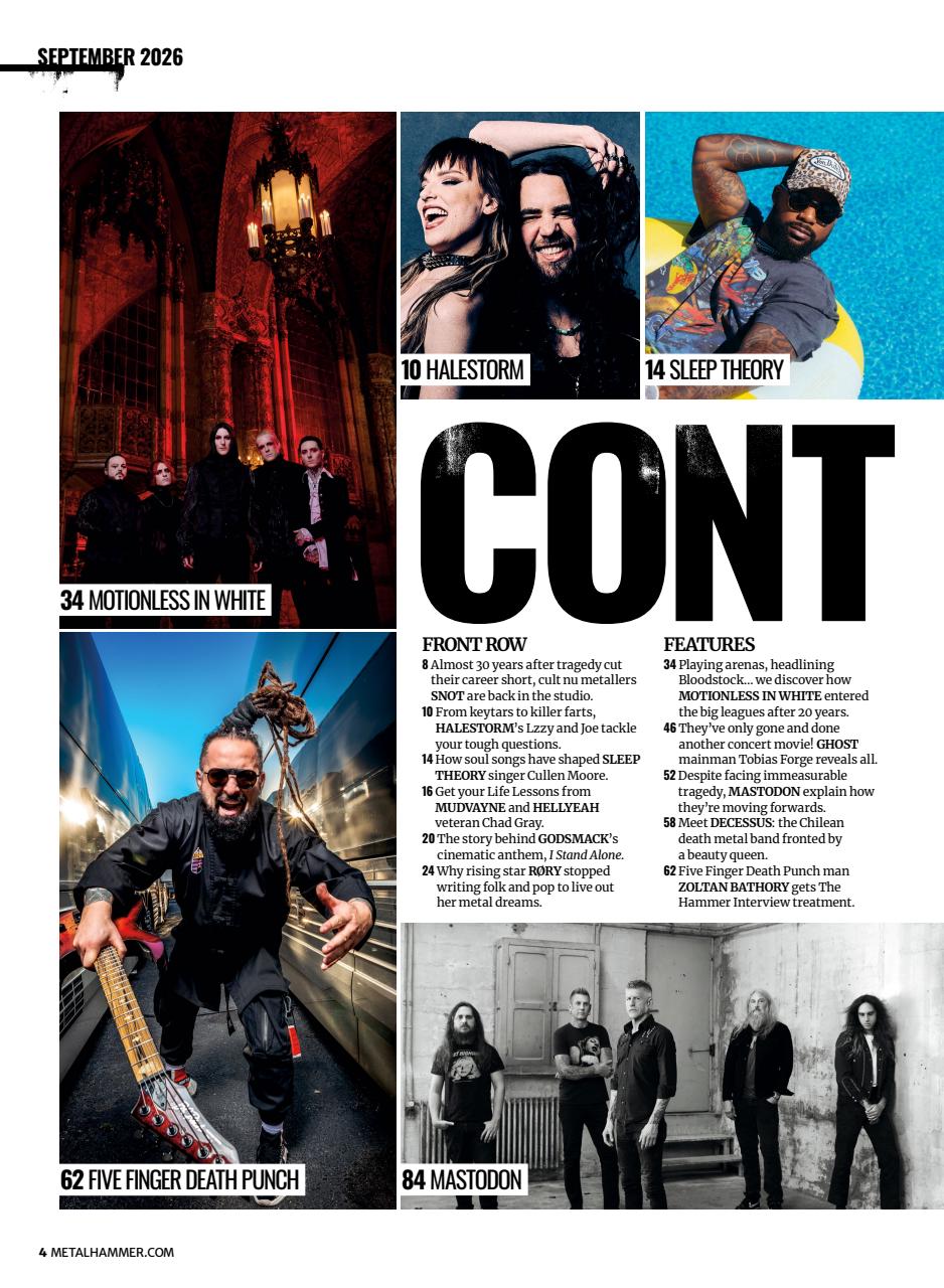 Metal Hammer Preview Pages