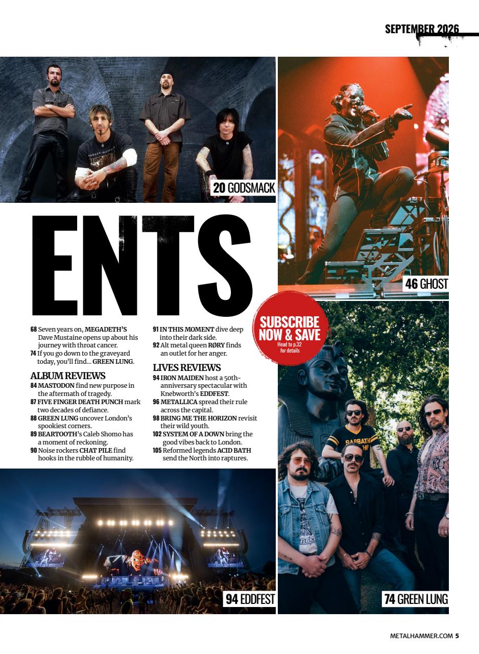 Metal Hammer Preview Pages