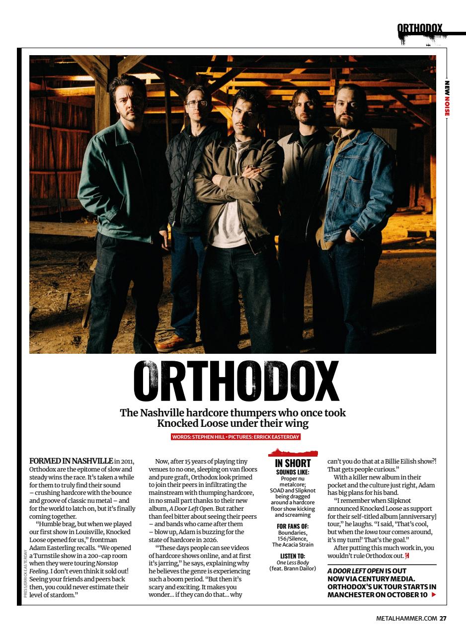 Metal Hammer Preview Pages