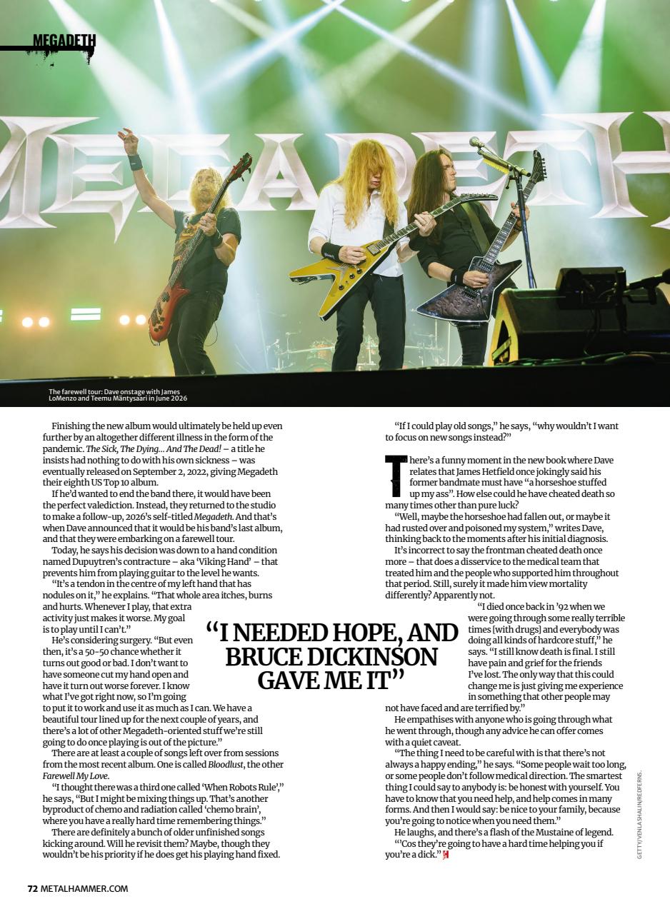 Metal Hammer Preview Pages