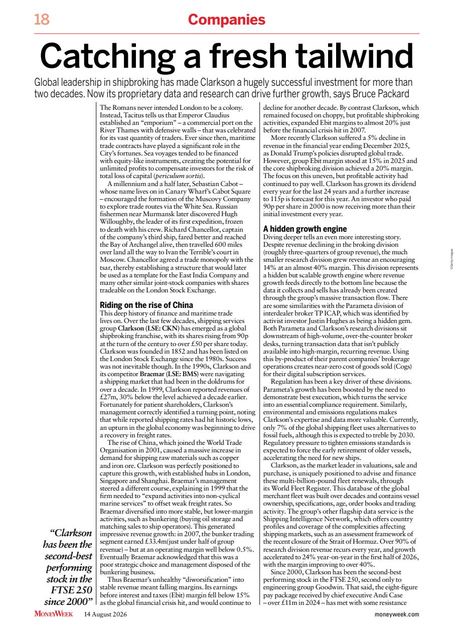 MoneyWeek Preview Pages