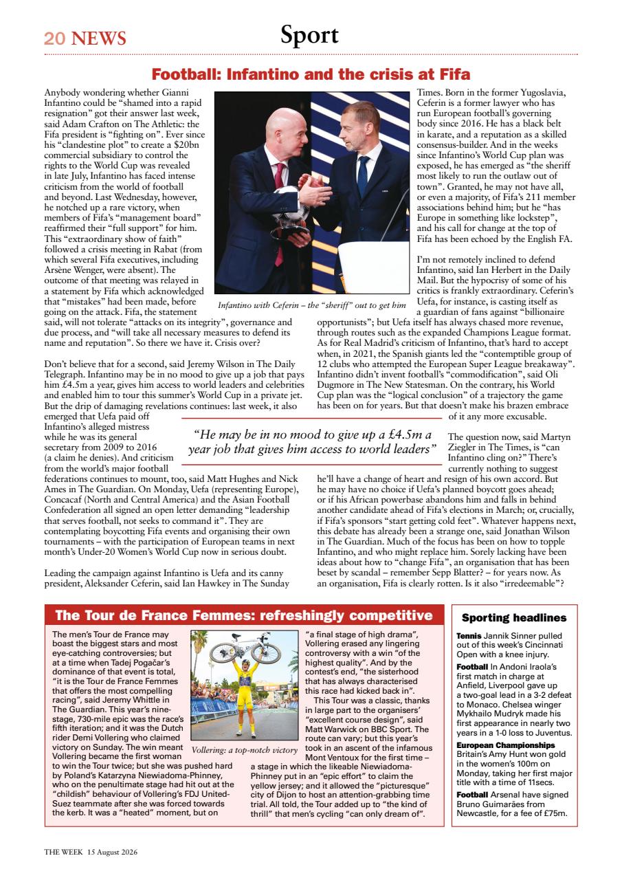 The Week Preview Pages